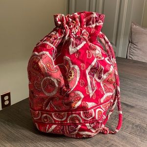 Vera Bradley Rosy Posies ditty bag